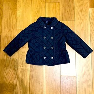 Baby Gap Toddler Girls Quilted Barn Jacket